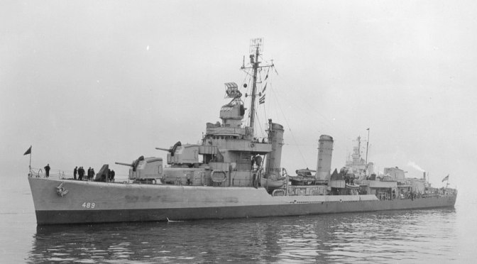 USS Mervine 23 January 1943