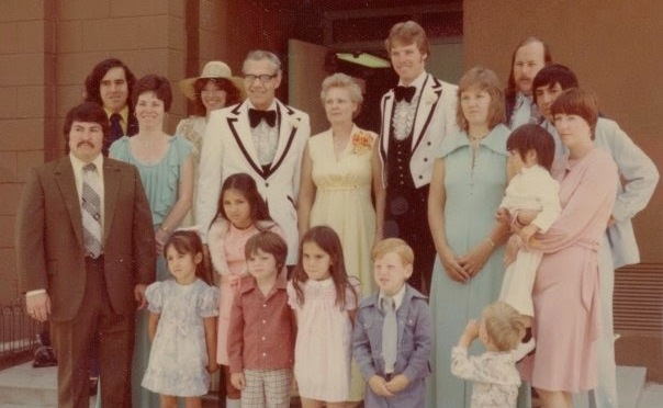 Flanagan Family Wedding 1970s