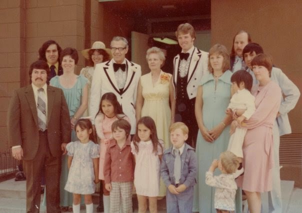 Flanagan Family Wedding 1970s