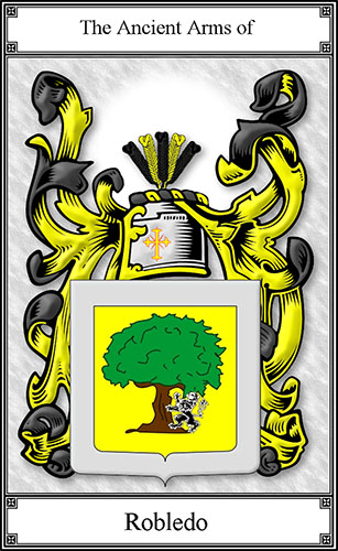 Robledo Coat of Arms - House of Names