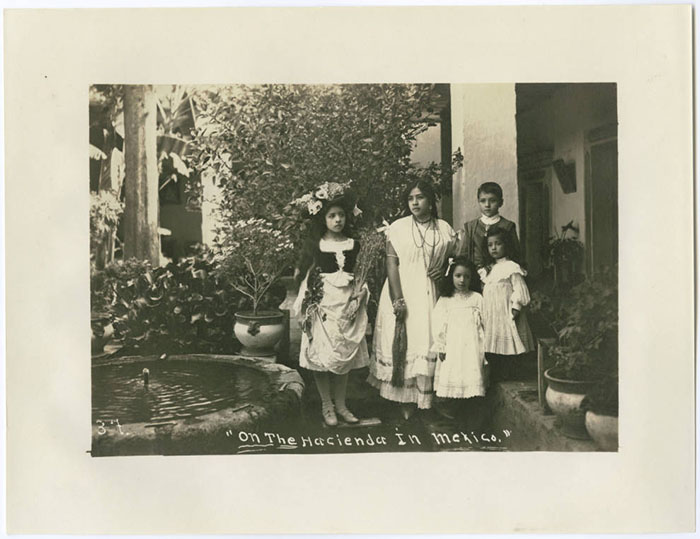 On the hacienda in Mexico, SMU Libraries Digital Collections